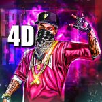 4D Fire Wallpaper Apk